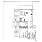 Apartment type B - Floor plan